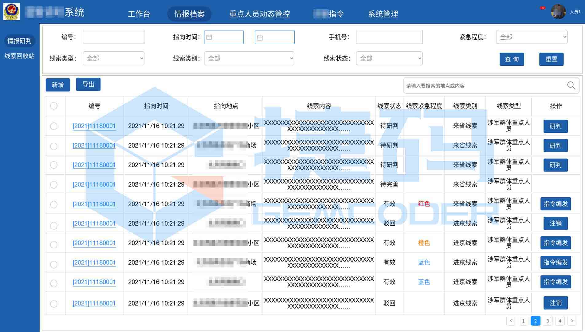 智慧公安勤警系統(tǒng)